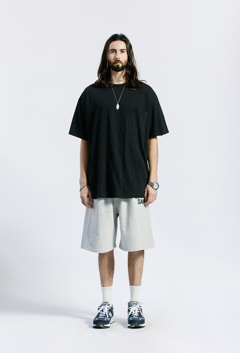 セイントペイン(SAINTPAIN) SP OVER FIT BASIC POCKET T SHIRTS-BLACK