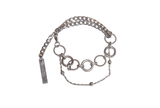 BABLETWO  (ビーエーブルトゥー)         Layered Chain Bracelet [surgical]