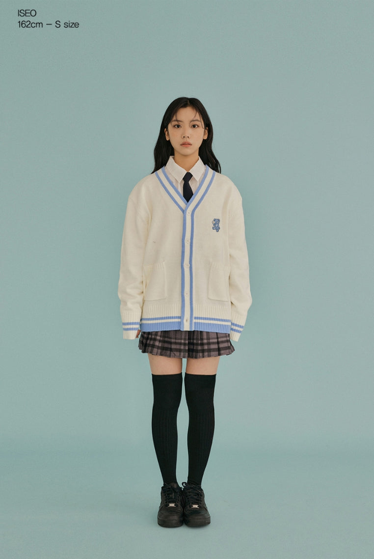 ボーンチャンプス(BORN CHAMPS) DAISY BEAR CARDIGAN B22ST05IV