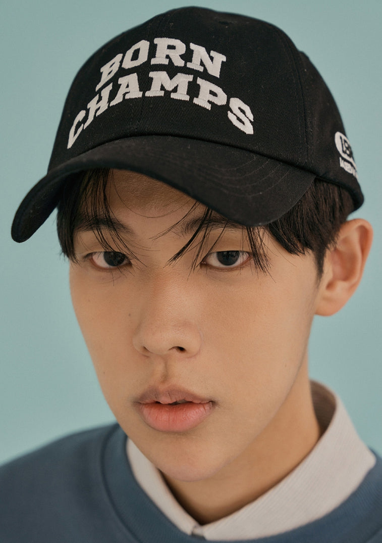 ボーンチャンプス(BORN CHAMPS) BC ARCH LOGO CAP B22SA01BK