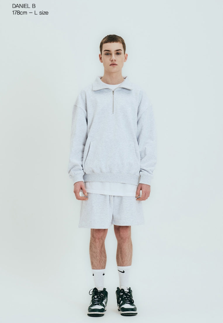 ボーンチャンプス(BORN CHAMPS) 08 LOGO HALF ZIP UP B22ST09LG