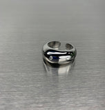 PASION (パシオン) Bold D-ring Ring (Silver)