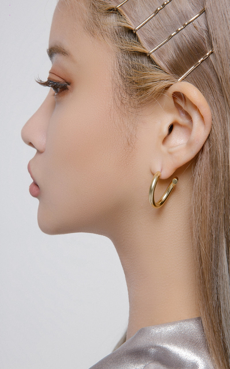 PASION (パシオン) Leaf Earring (Silver)