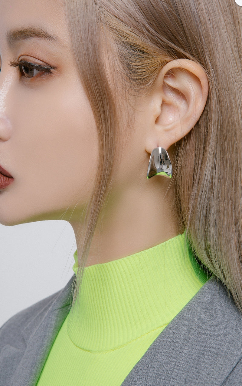 PASION (パシオン) Leaf Earring (Silver)