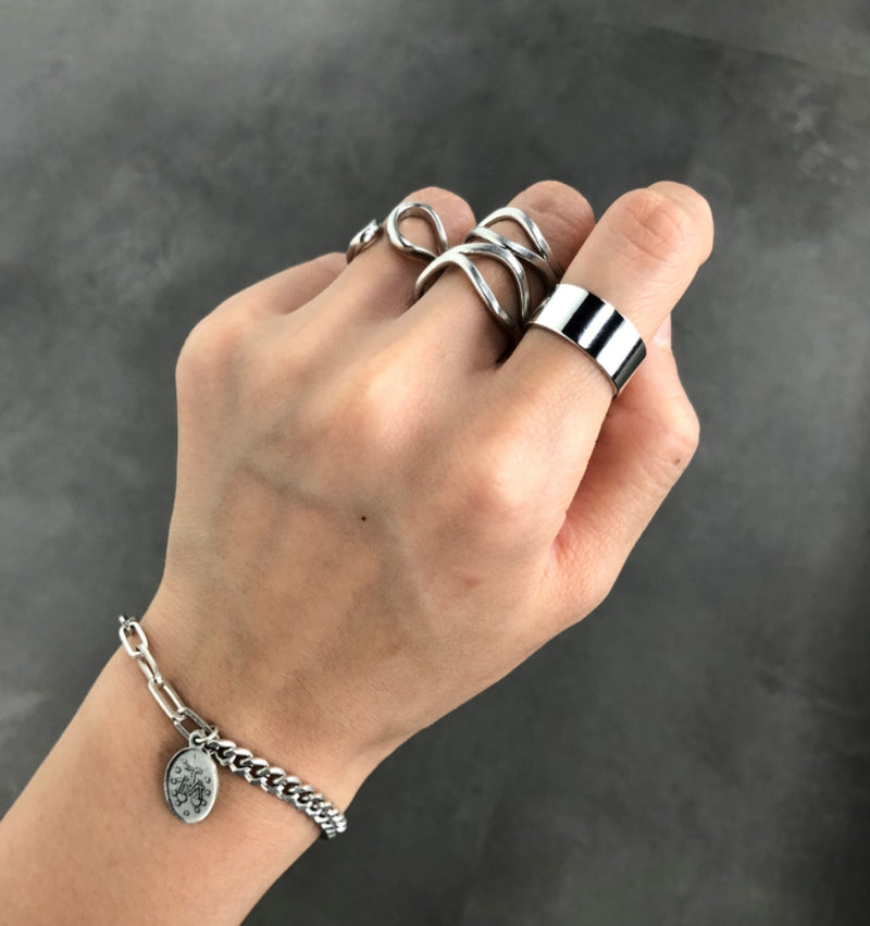 PASION (パシオン) Unbalance Chain Bracelet