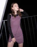 BABLETWO  (ビーエーブルトゥー)     Luna Mix Dress [purple]