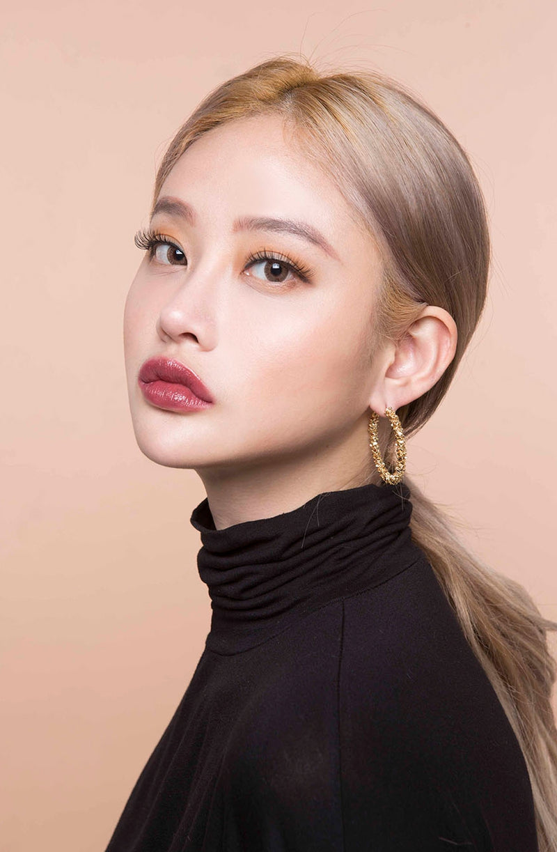 PASION (パシオン) Twinkle Bling Earrings (Gold)