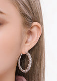 PASION (パシオン) Twinkle Bling Earrings (Silver)