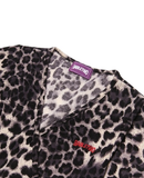 BABLETWO  (ビーエーブルトゥー) Twice Leopard T-shirts [black]