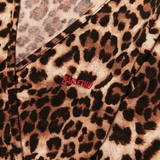 BABLETWO  (ビーエーブルトゥー) Twice Leopard T-shirts [beige]