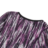 BABLETWO  (ビーエーブルトゥー) Twist Cardigan [purple]