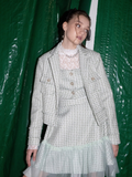 BABLETWO  (ビーエーブルトゥー)  Luna Tweed Jacket [mint]