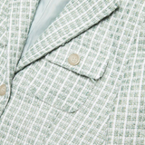 BABLETWO  (ビーエーブルトゥー)  Luna Tweed Jacket [mint]