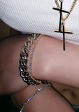 PASION (パシオン) Tennis Chain Bracelet (Gold)