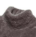 BABLETWO  (ビーエーブルトゥー)  Boa Fur Turtleneck Top [gray]