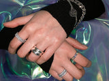 PASION (パシオン) Twinkle Bling Ring (Silver)