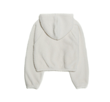 BABLETWO  (ビーエーブルトゥー)  Teddy Zip Up Hoody [white]