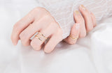 PASION (パシオン) X Twisted Ring (Gold)