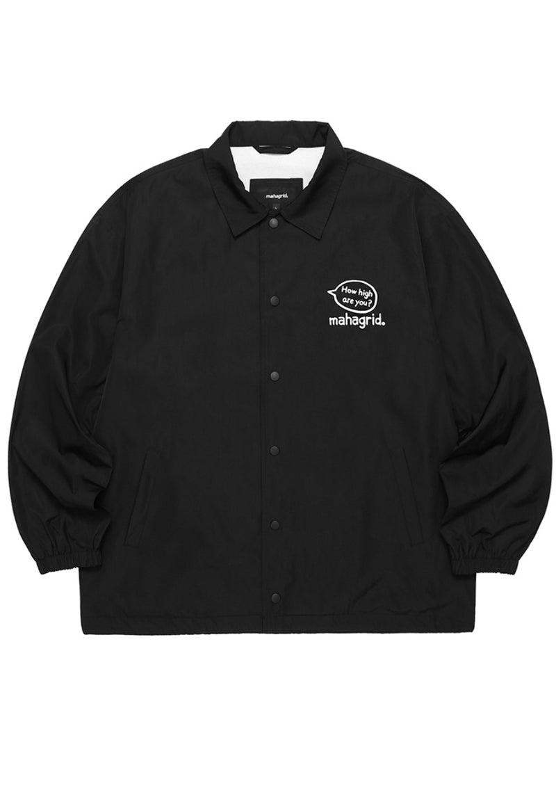 mahagrid (マハグリッド) SHROOM COACH JACKET [BLACK]