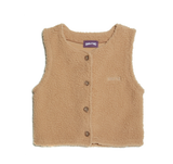 BABLETWO  (ビーエーブルトゥー)   Teddy Mini Vest [camel]