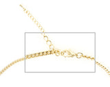 PASION (パシオン) Unique Layered Chain Pendant Necklace (Gold)