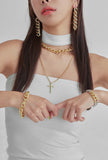 PASION (パシオン) Bold Goldi Chain Bracelet