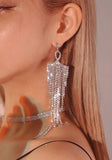 PASION (パシオン) Feather Cubic Drop Earring