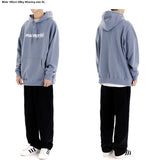 mahagrid (マハグリッド)  BASIC LOGO HOODIE [BLUE]