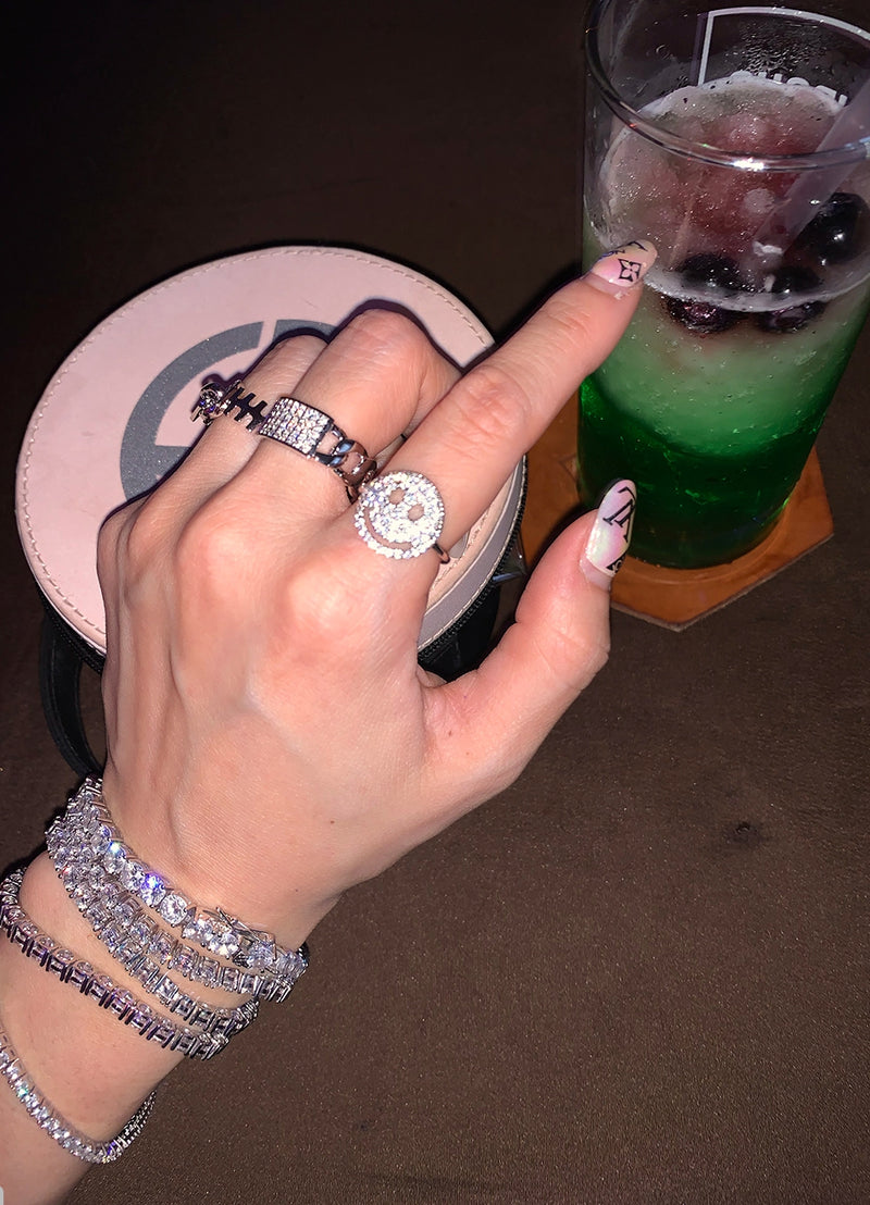 PASION (パシオン) Happy Smile Pop Ice Cubic Ring