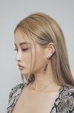 PASION (パシオン) Ruler Pop Unbalanced Drop Earrings