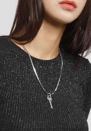 PASION (パシオン) Key Pendant Pop Necklace