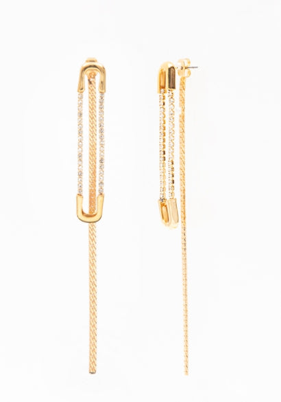 PASION (パシオン) Pin Drop Pop Earrings (Gold)