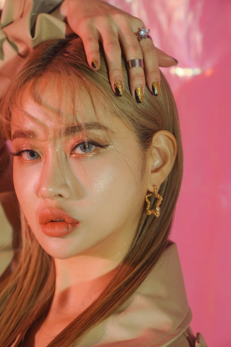 PASION (パシオン) Twinkle Bling Star Earrings