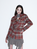 BABLETWO  (ビーエーブルトゥー)     x Kyla Corste Wool Jacket (RED)