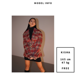 BABLETWO  (ビーエーブルトゥー)     x Kyla Corste Wool Jacket (RED)