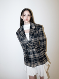 BABLETWO  (ビーエーブルトゥー)      x Kyla Corste Wool Jacket (NAVY)