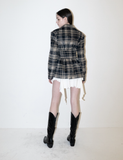 BABLETWO  (ビーエーブルトゥー)      x Kyla Corste Wool Jacket (NAVY)