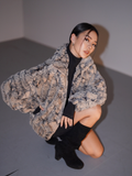 BABLETWO  (ビーエーブルトゥー)      x Kyla Eco Fur Zipup Jacket (BEIGE)