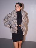 BABLETWO  (ビーエーブルトゥー)      x Kyla Eco Fur Zipup Jacket (BEIGE)