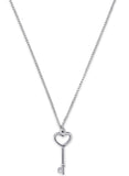 PASION (パシオン) Antique Heart Key Pendant Necklace