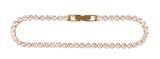 PASION (パシオン) Tennis Chain Bracelet + Twinkle Bling Ring SET (Gold)