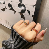 PASION (パシオン) Rainbow color twinkle bling ring (13 color)