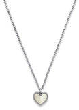 PASION (パシオン) Antique Oyster Pearl Heart Pendant Necklace