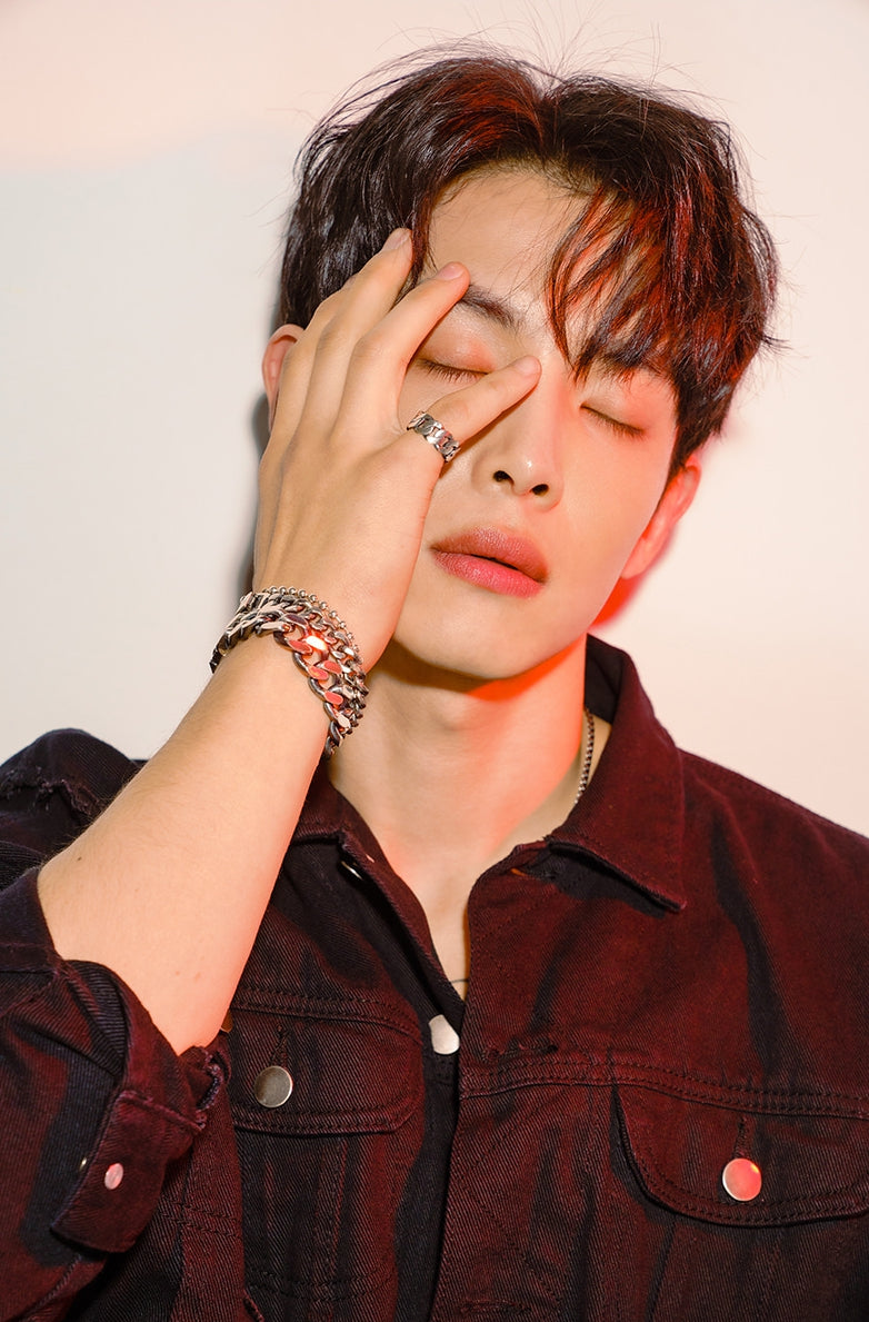 PASION (パシオン) Oil Painting Silver Boldchain Bracelet