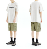 mahagrid (マハグリッド)  BASIC LOGO TEE [OATMEAL]