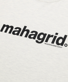 mahagrid (マハグリッド)  BASIC LOGO TEE [OATMEAL]