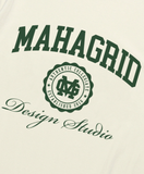 mahagrid (マハグリッド)  AUTHENTIC LOGO TEE [CREAM]