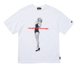 アジョバイアジョ(AJOBYAJO) MM Slogan T-Shirt [WHITE]