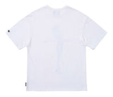 アジョバイアジョ(AJOBYAJO) MM Slogan T-Shirt [WHITE]