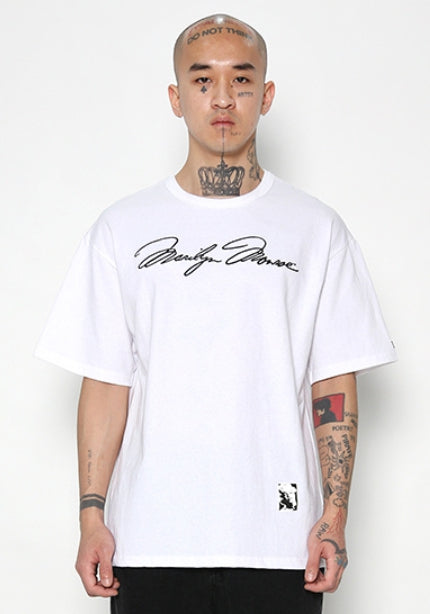 【AJO AJOBYAJO】22SS★ MM Signature T-Shirt org.jpg